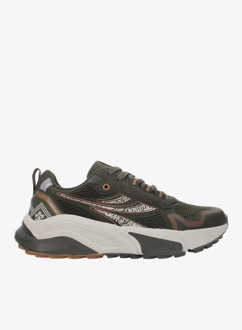 لامبرجاك حذاء روبسون رجالي شبكي بنسيج مزخرف برباط